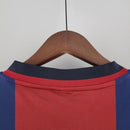 Camisa Retrô Barcelona Home Nike 1998/99 Masculino - Azul e Grená