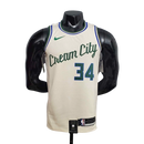 Camisa Regata NBA Milwaukee Bucks Bege - Nike - Masculina