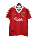 Camisa Liverpool Retrô 1996/1997 Vermelha e Branca - Adidas