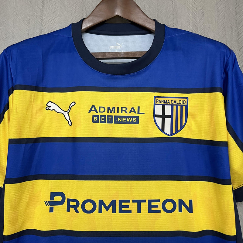 Camisa Parma Away 24/25 - Azul e Amarelo