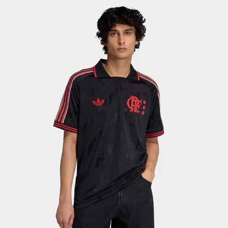 Camisa Polo Flamengo Edição Especial 2025 - Preta Lifestyler