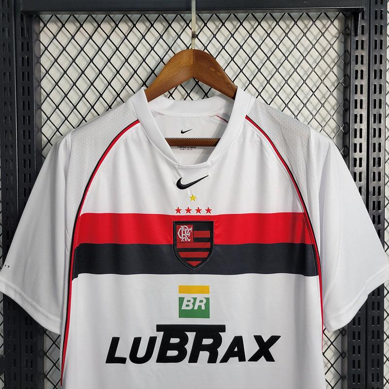 Camisa Flamengo Fora 2002/03 - Versão Retrô Branca Nike