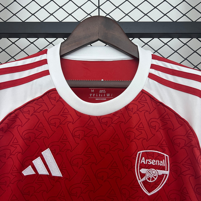 Camisa Arsenal Home 25/26  Masculina - Vermelha