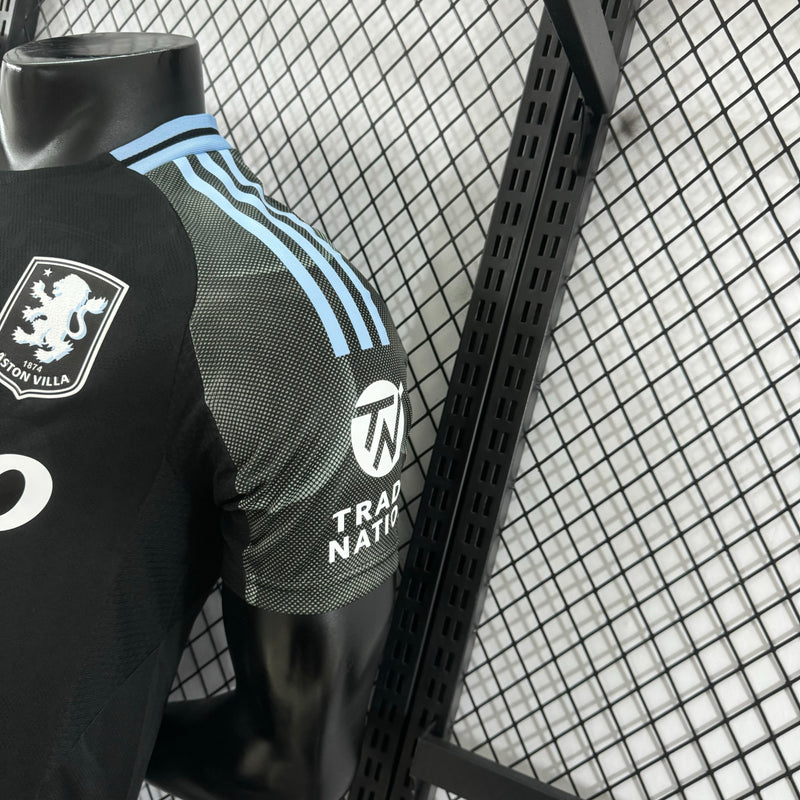 Camisa Aston Villa Away  25/26 - Versão Jogador