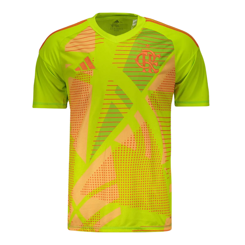 Camisa Flamengo Goleiro Amarela 25/26 - Versão Torcedor Lançamento