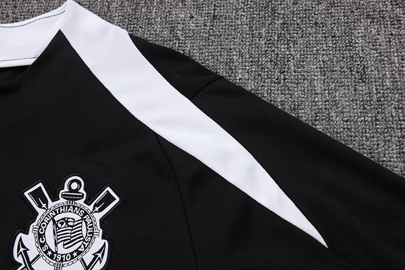 Conjunto de Treino Corinthians 2025 Preto