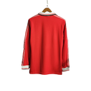 Camisa Manchester United Retrô Manga Longa Umbro 1998/99 Vermelha