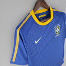 Camisa Retrô Seleção Brasileira II 2010/11 Nike Masculino  Azul e Amarelo
