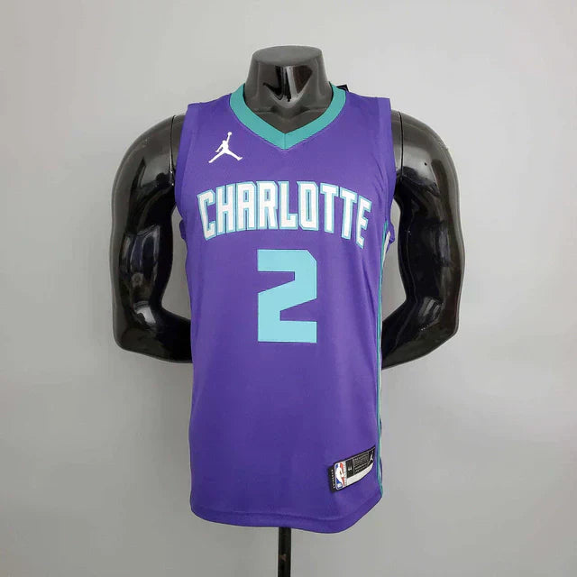 Camisa Regata Charlotte Hornets Roxa - Nike - Masculina