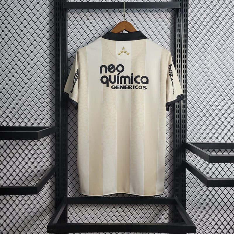 Camisa Corinthians 100th - Versão Retrô Bege