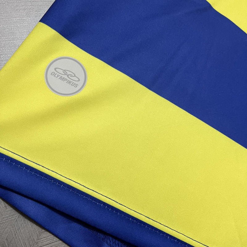 Camisa Flamengo III 2010 - Versão Retrô Batavo Amarelo e Azul