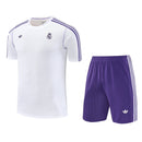 Kit de Treino adulto Real Madrid 2025/26 Short e Camisa