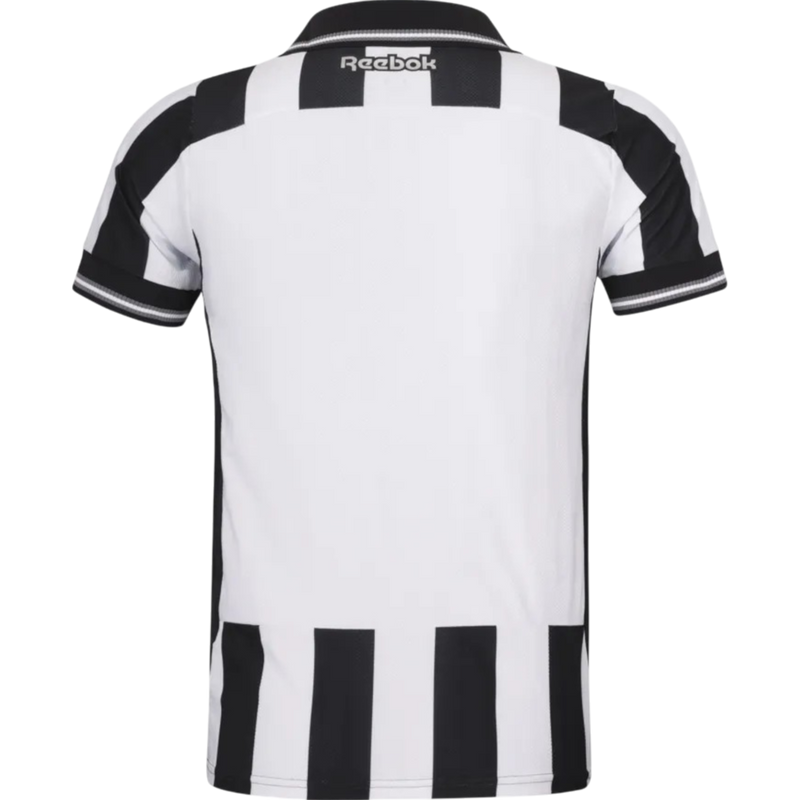Camisa Botafogo Home 25/26 - Torcedor Reebok Masculino - Preto e Branco
