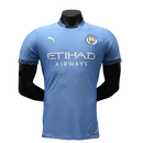 Camisa Manchester City I Home Puma Jogador Masculino 2024/25 Azul