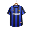 Camisa Retrô Inter de Milão I Nike 1999/00 Masculino Azul e Preto