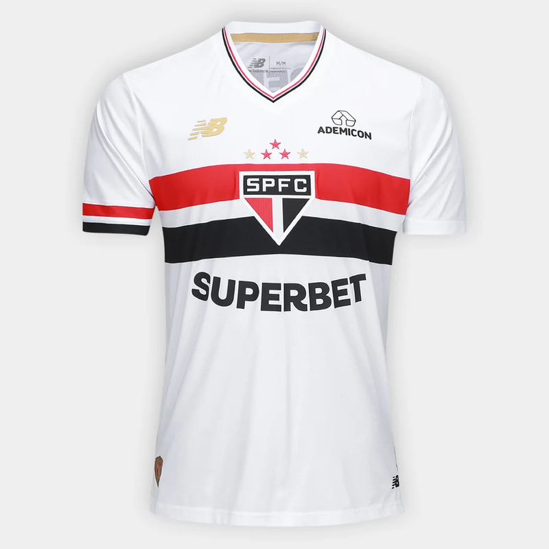 Camisa São Paulo Titular 25/26 - NB Torcedor Masculina