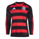 Camisa Flamengo Home 25/26 Manga Longa - Versão Torcedor
