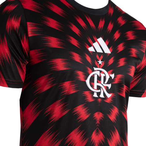 Camisa Flamengo Pré Jogo 25/26 - Versão Torcedor Lançamento