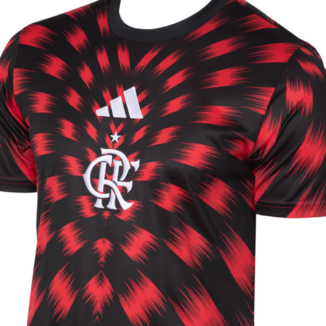 Camisa Flamengo Pré Jogo 25/26 - Versão Torcedor Lançamento