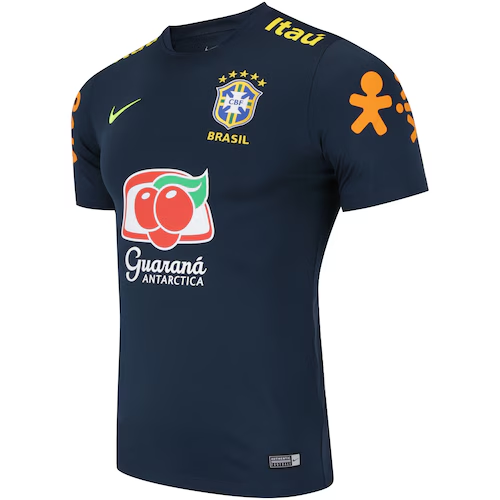 Camisa de Treino Brasil - Retrô Nike 2018 Masculino Azul