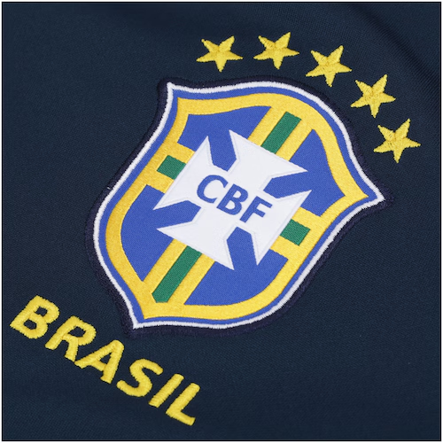 Camisa de Treino Brasil - Retrô Nike 2018 Masculino Azul