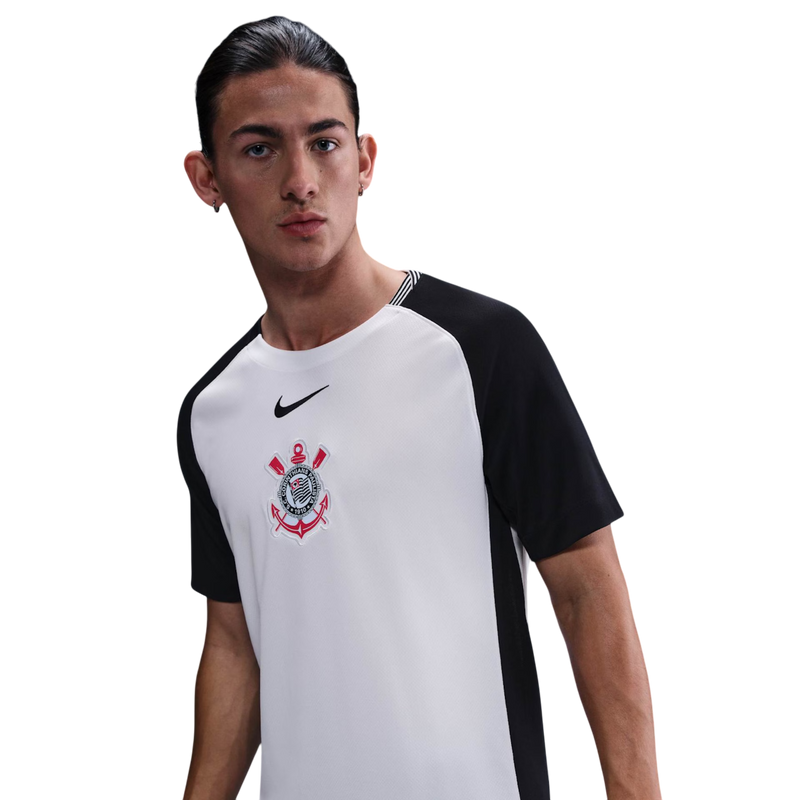 Camisa Corinthians Home 25/26 - Nike Versão Torcedor Masculina