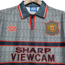 Camisa Manchester United Retrô 1995/1996 Cinza - Umbro