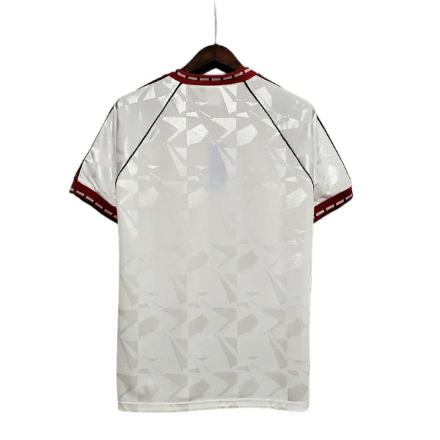 Camisa Manchester United Retrô 1991 Branca - Adidas
