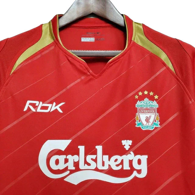 Camisa Liverpool Retrô 05/06 - Reebok - Vermelha