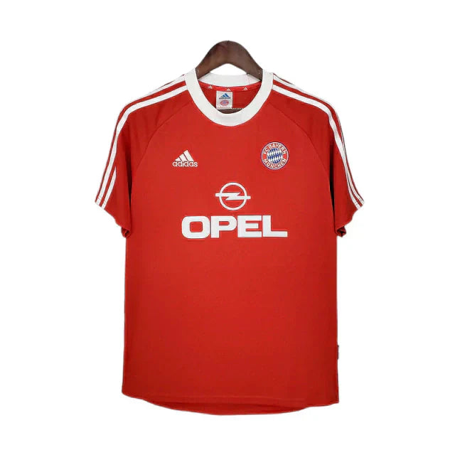 Camisa Bayern de Munique Retrô 2000/2001 Vermelha - Adidas