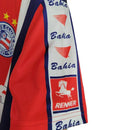 Camisa Bahia II 1996 Retrô Masculina - Listrada em vermelho,branco e azul